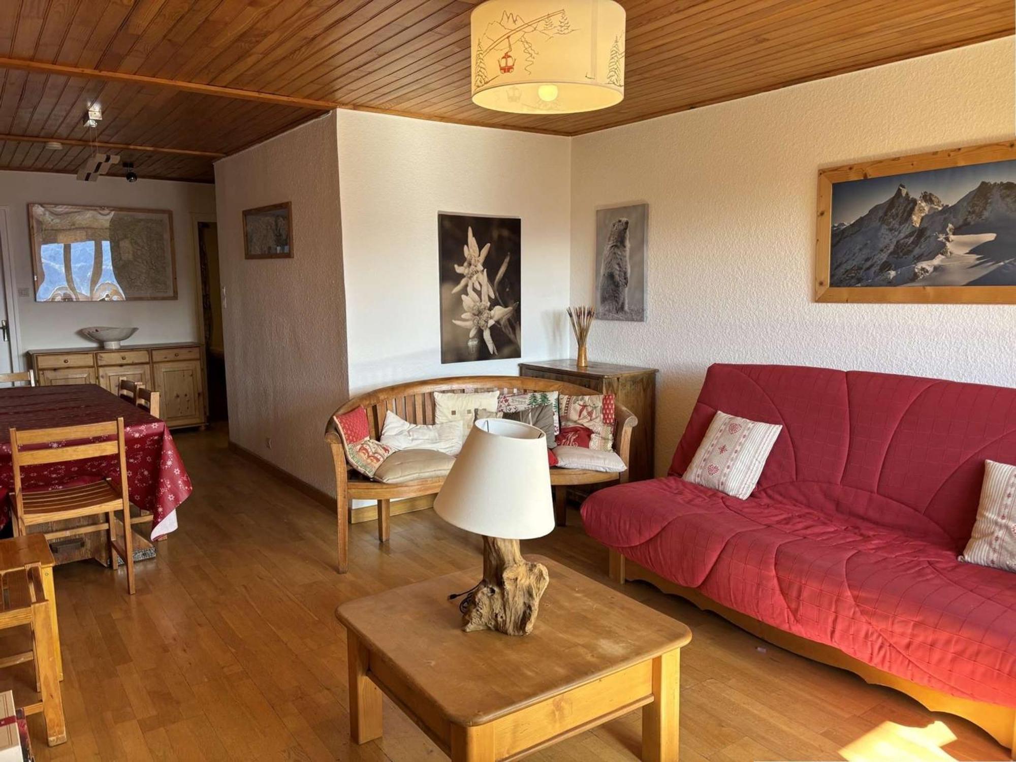 Spacieux Appartement 8 Pers, Balcon Sud, Telesiege A 150M, Animaux Acceptes - Vieil Alpe - Fr-1-405-37 Alpe d'Huez Dış mekan fotoğraf